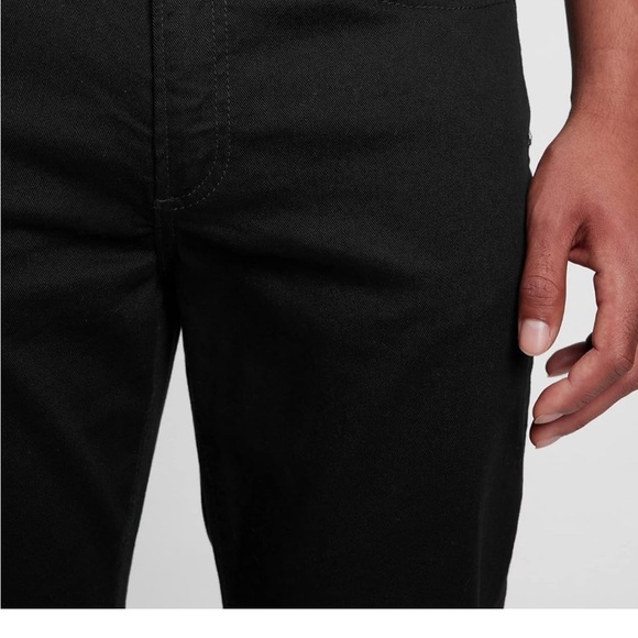 GAP Men's Gapflex Stretch Technology Slim Fit Denim Jeans (40x32 / Black) - Picture 6 of 6